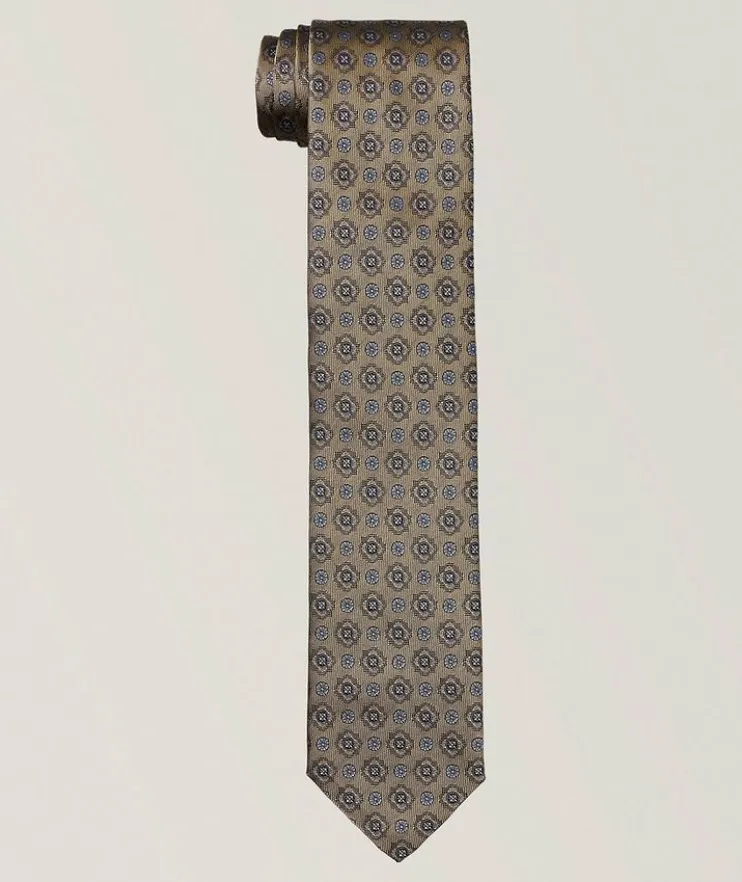 Medallion Silk Tie