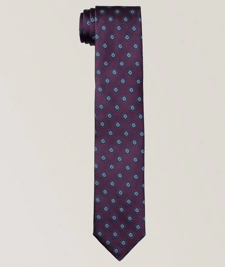 Medallion Silk Tie