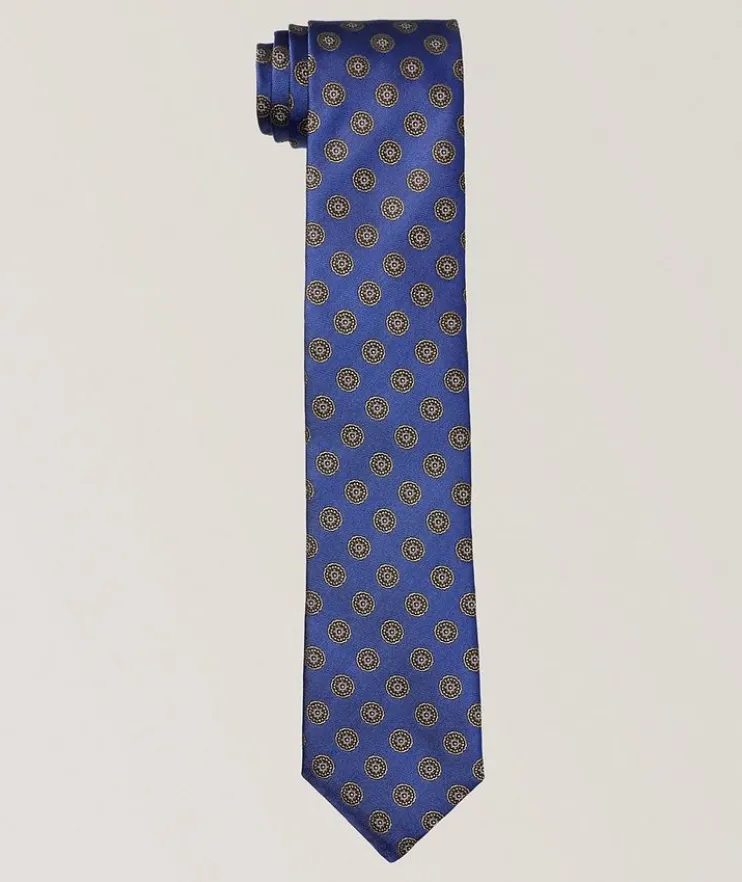Medallion Silk Tie