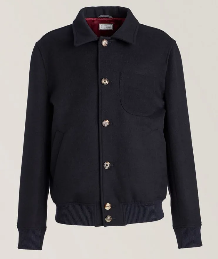 Melton Wool Flight Jacket