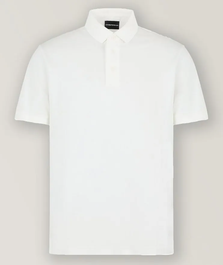 Mercerised Piqué Cotton Polo