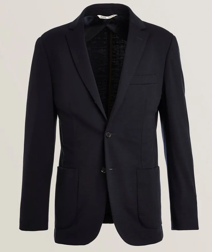 Merino Wool Stitch Sport Jacket