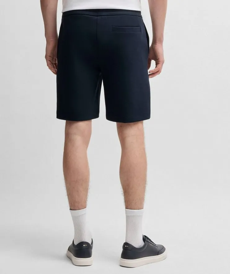 Metallic Monogram Cotton-Blend Shorts