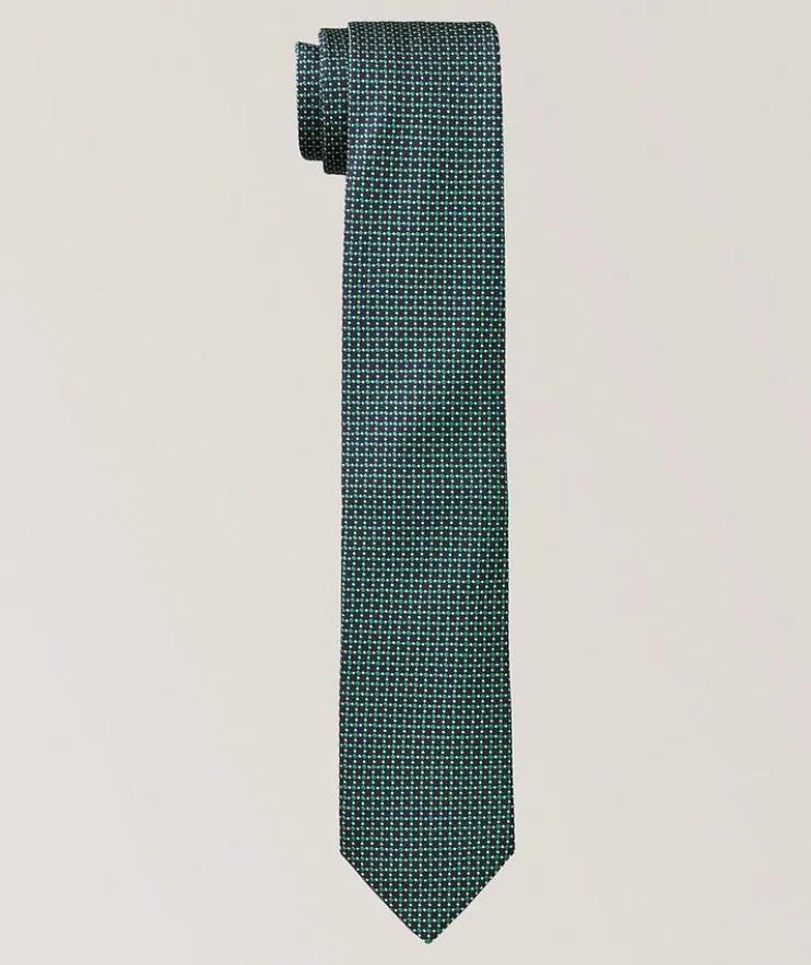 Micro-Neat Silk Tie