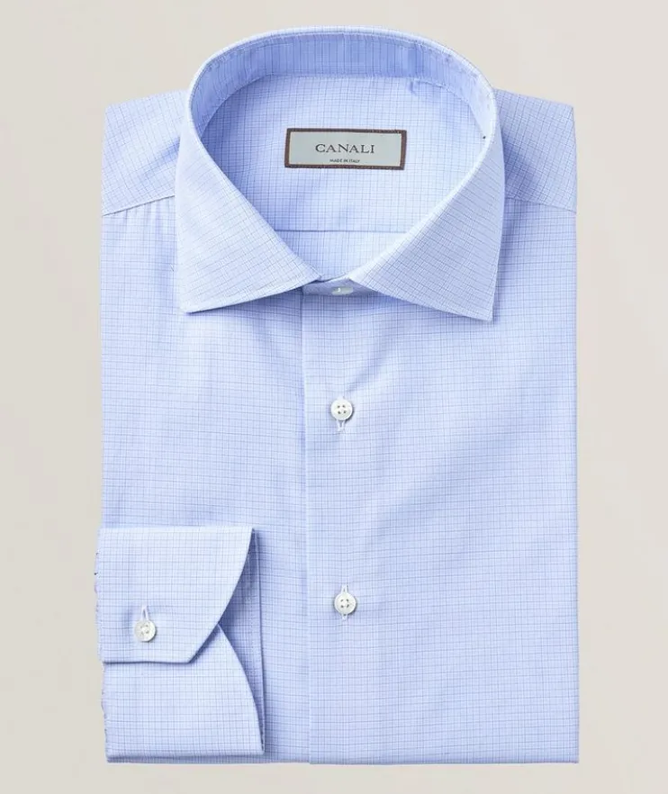 Mini Check Dress Shirt