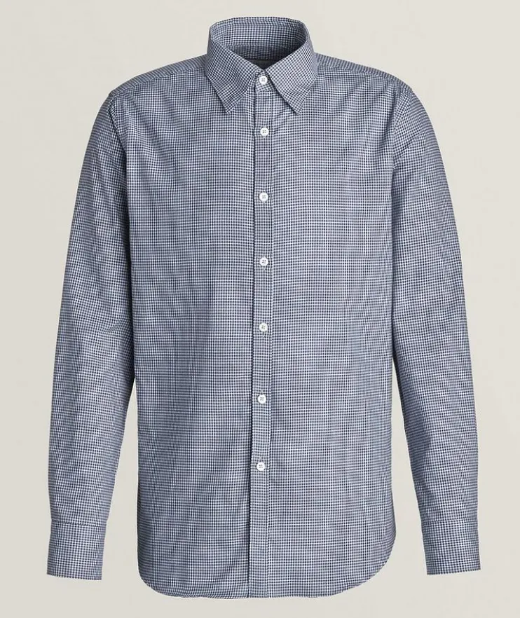 Miniature Check Cotton Shirt