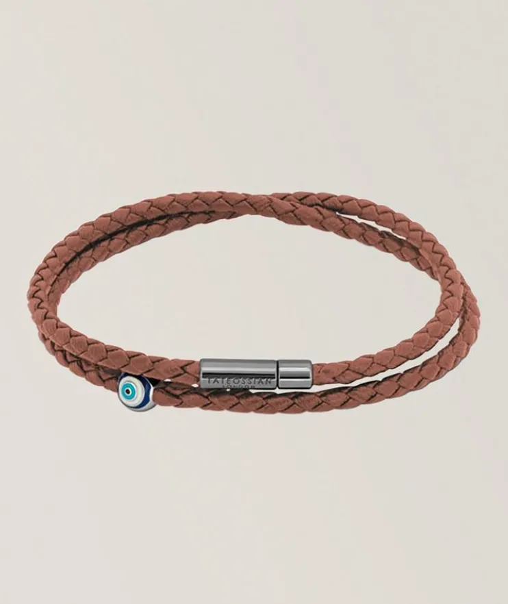 Mini-Pop Double Wrap Corn Leather Bracelet