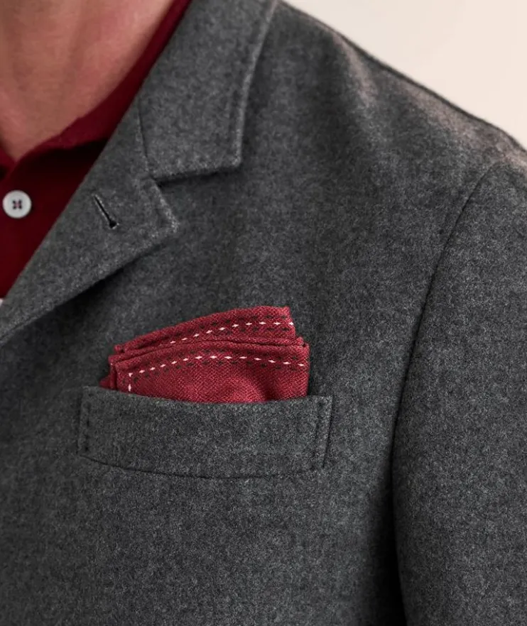 Mélange Cashmere Coat