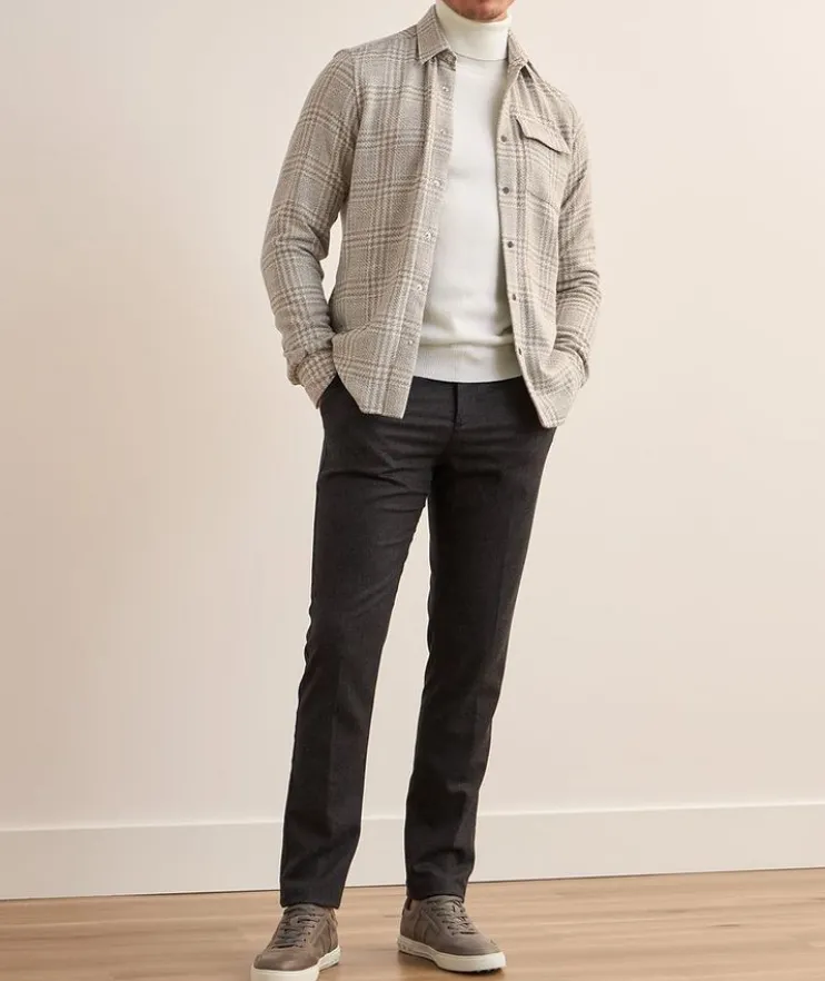 Mélange Cashmere Turtleneck