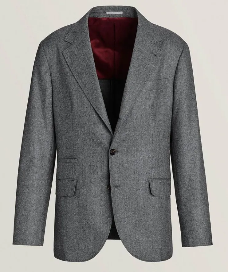 Mélange Virgin Wool Sport Jacket