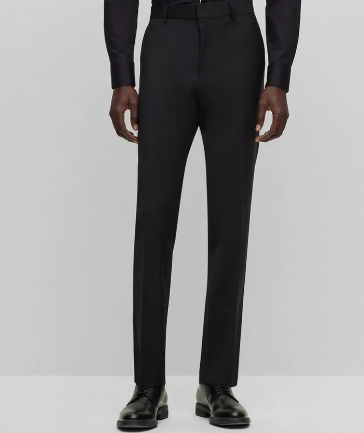 Mélange Wool-Blend Suit