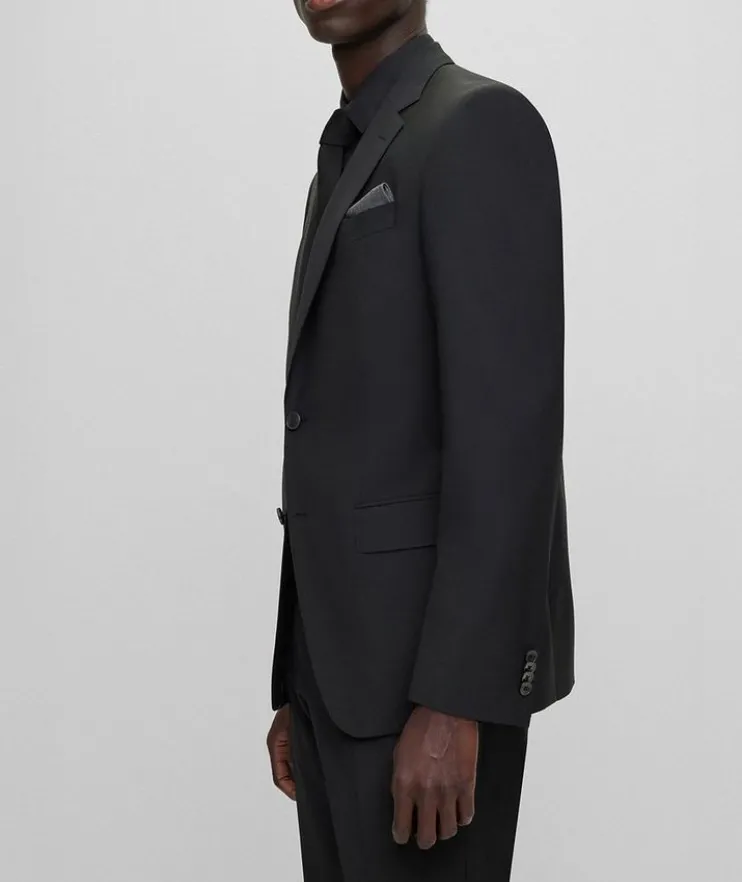 Mélange Wool-Blend Suit