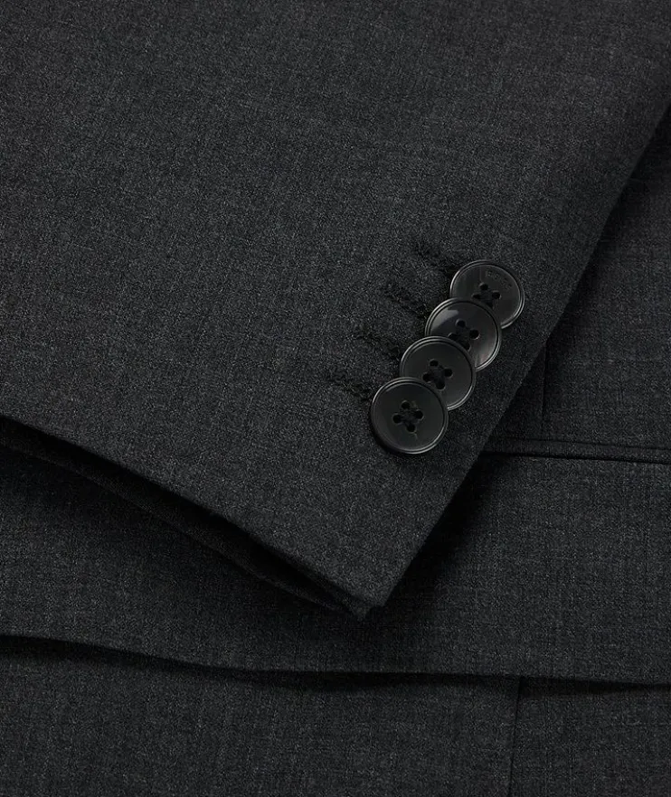 Mélange Wool-Blend Suit