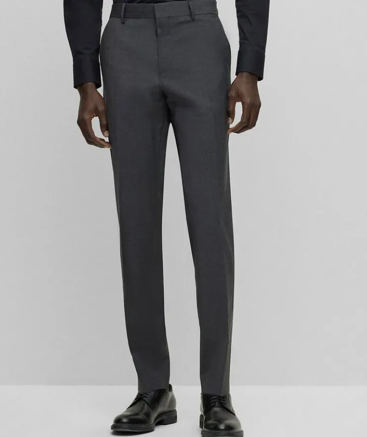 Mélange Wool-Blend Suit