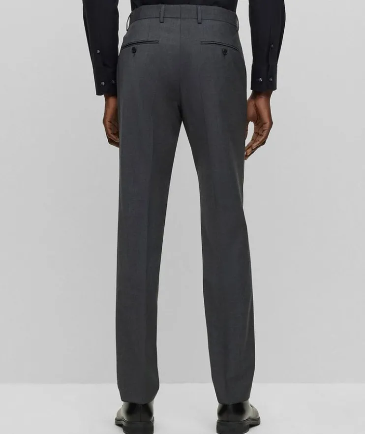 Mélange Wool-Blend Suit