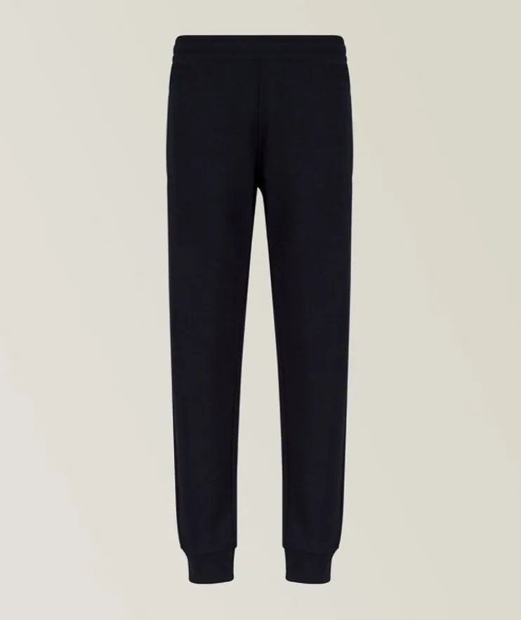 Modal-Cotton Jersey Fleece Joggers