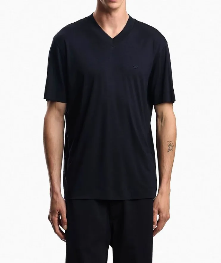 Modal-Silk Blend T-Shirt