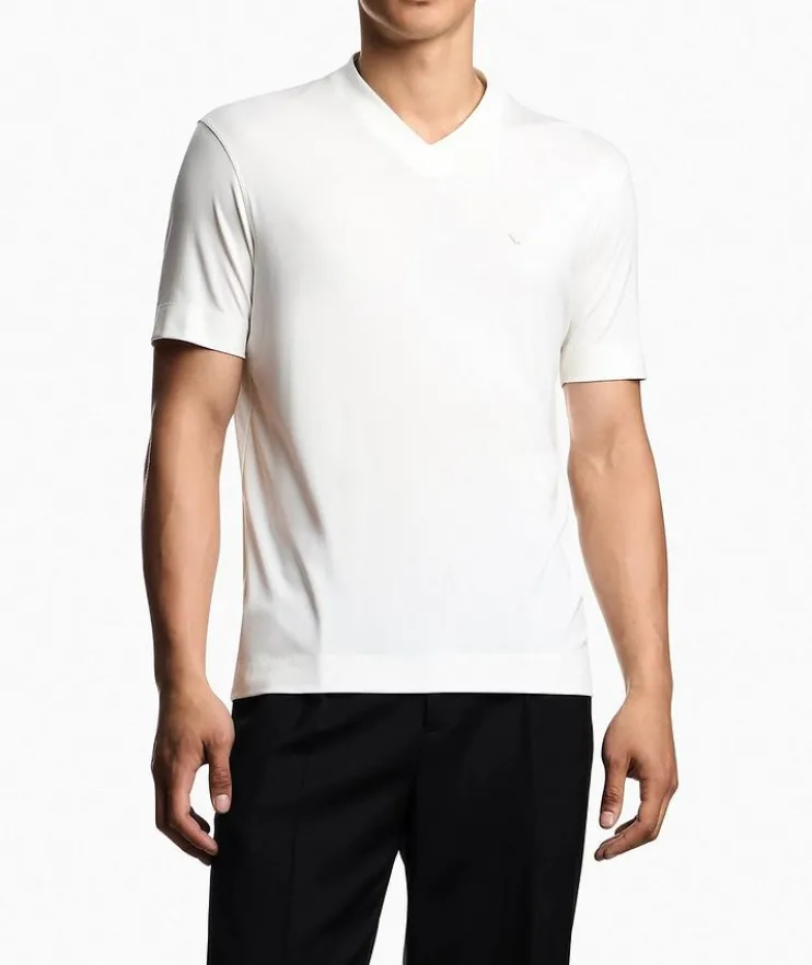 Modal-Silk Blend T-Shirt