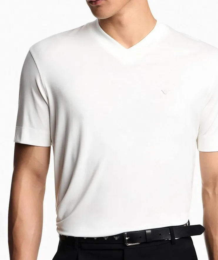 Modal-Silk Blend T-Shirt