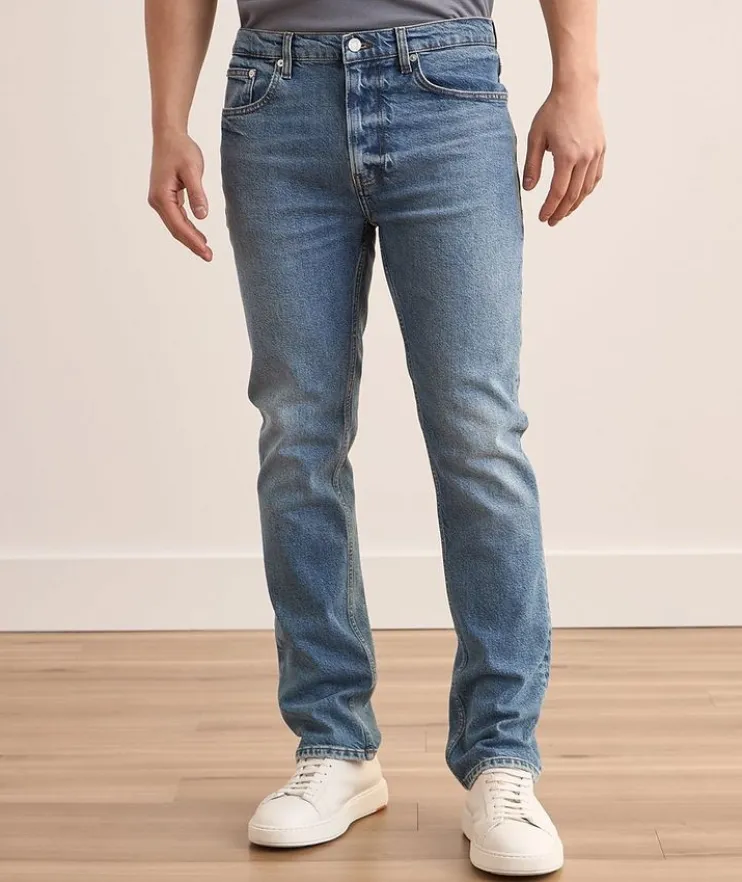 Modern Straight Stretch-Cotton Jeans