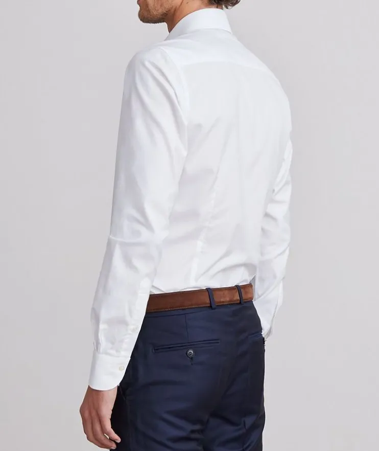 Modern-Fit Harvard Yoga Twill Dress Shirt