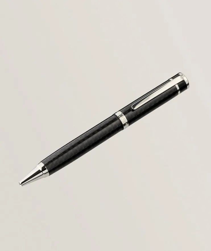 Monaco Carbon Fibre Effect Resin Ball Point Pen