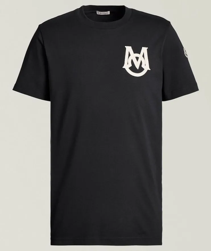 Monogram Cotton Crewneck T-Shirt