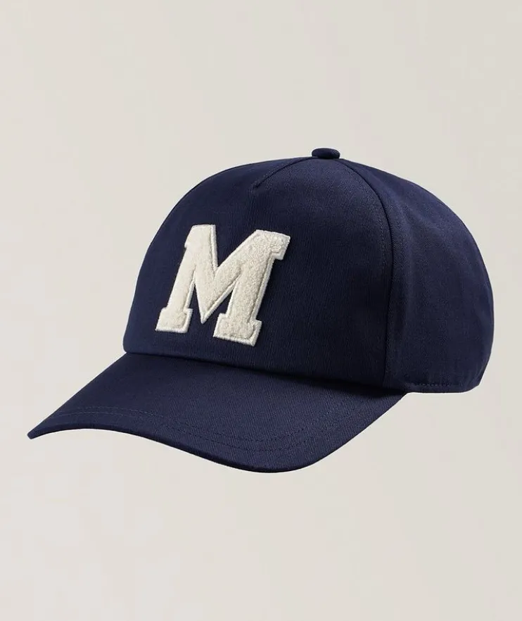 Monogram Cotton Gabardine Baseball Cap