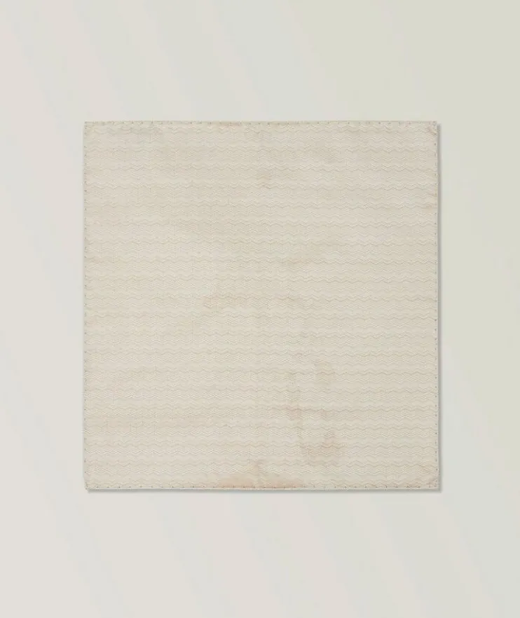 Monogram Jacquard Silk Pocket Square