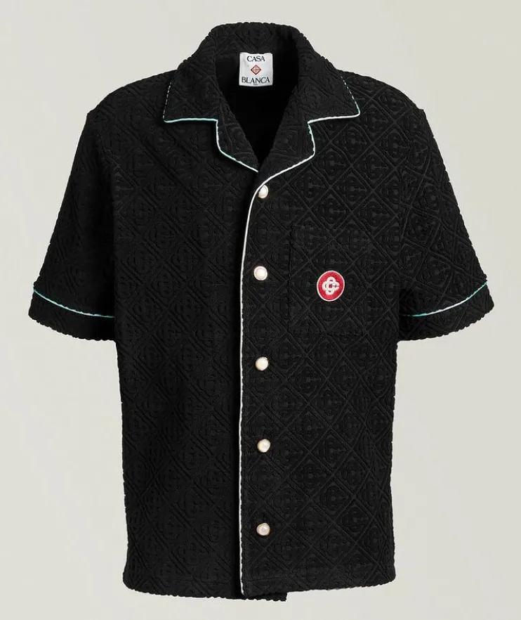 Monogram Jacquard Towelling Shirt