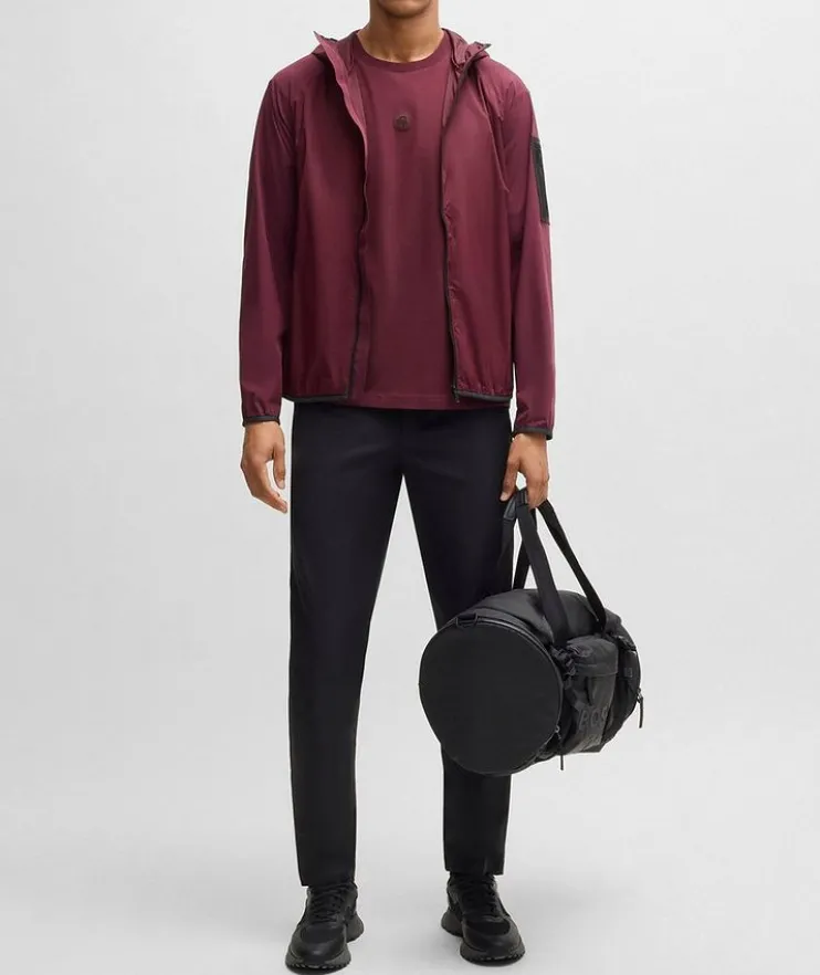 Monogram Stretch-Cotton Crewneck T-Shirt