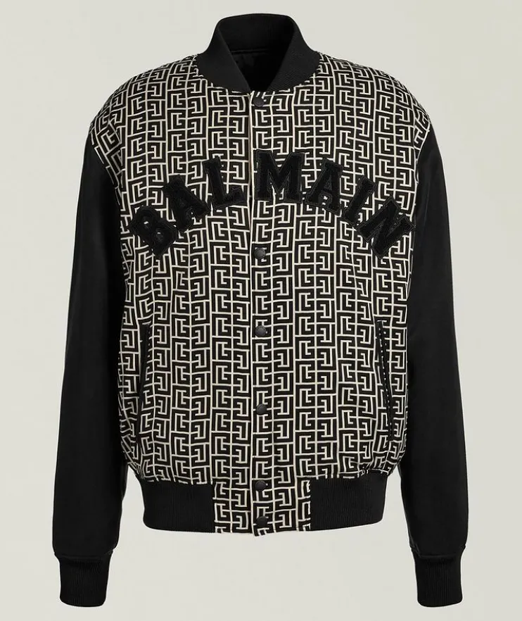 Monogram Varsity Jacket