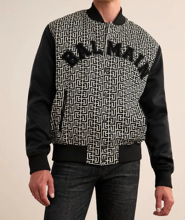 Monogram Varsity Jacket