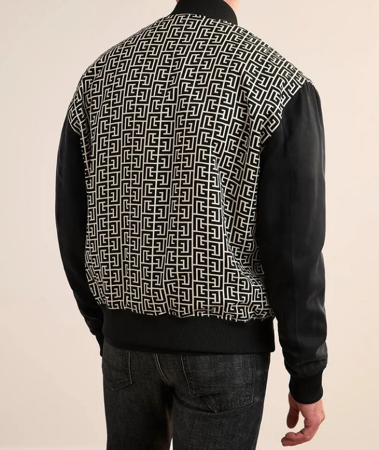 Monogram Varsity Jacket