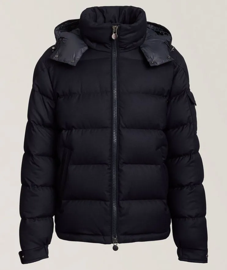 Montgenevre Wool Flannel Down Jacket
