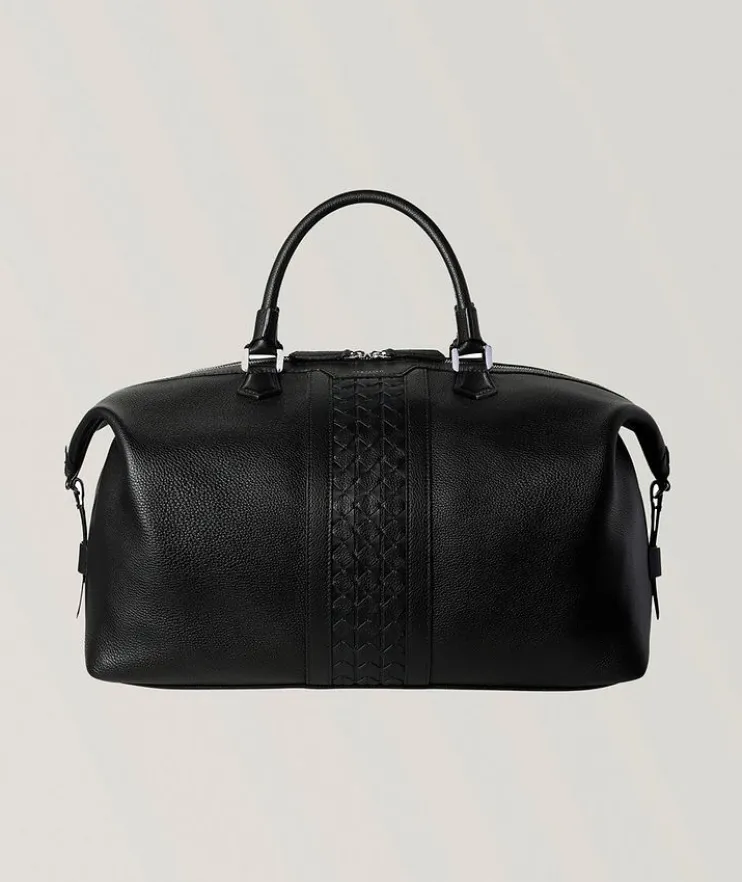 Mosaico & Cachemire Leather Travel Bag