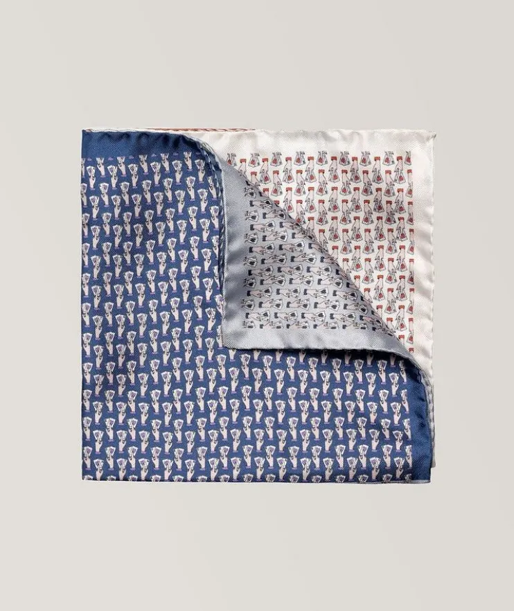 Motif Silk Pocket Square