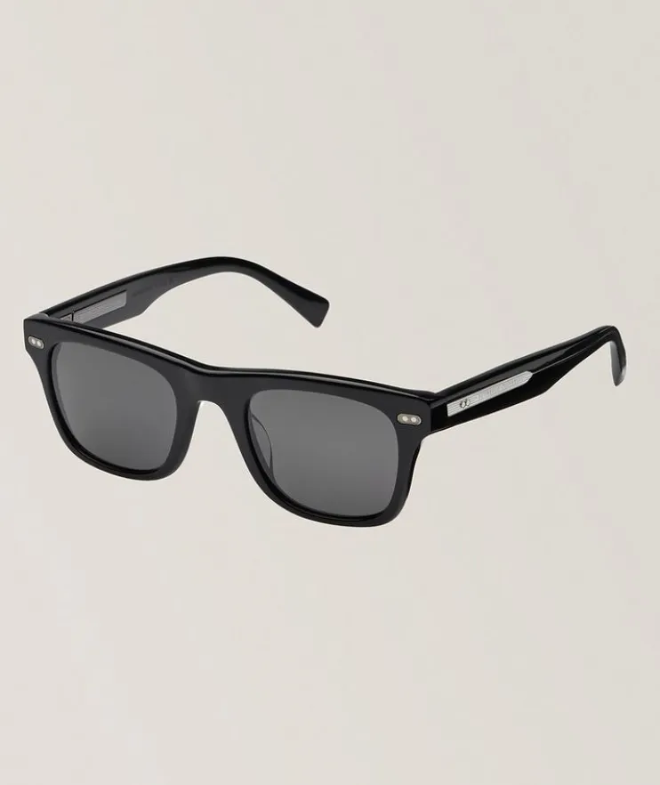 Mr. Brunello Acetate Square Sunglasses