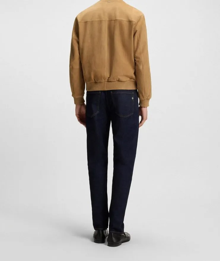 Muller Suede Bomber Jacket