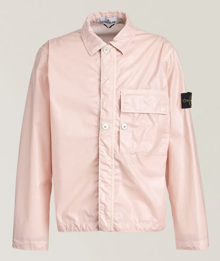 Mussola Gommata Shirt Jacket
