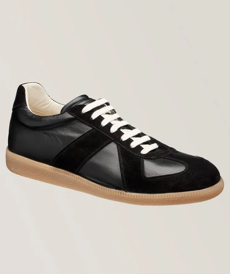 Nappa Leather & Suede Sneakers