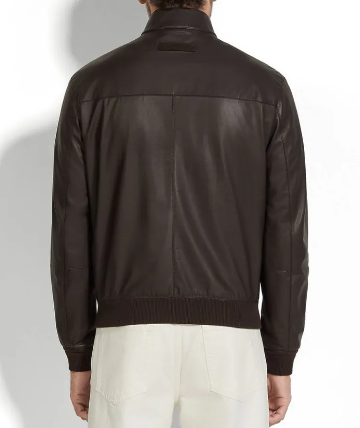 Nappa Leather Bomber