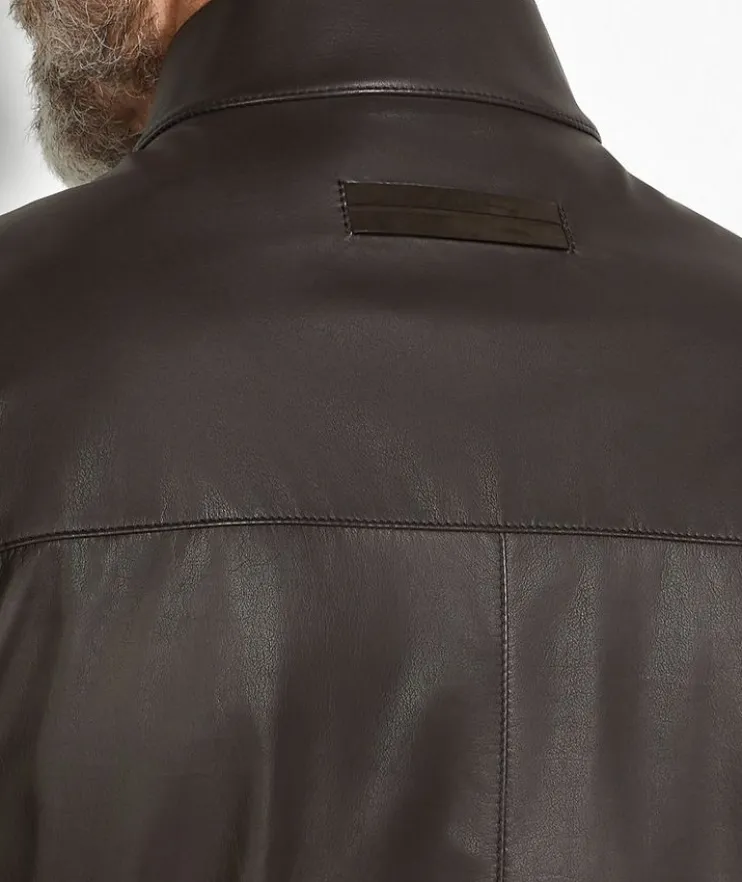 Nappa Leather Bomber