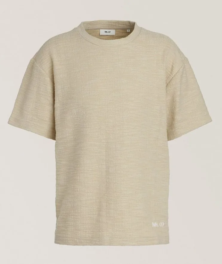 Nat Cotton-Blend Logo T-Shirt