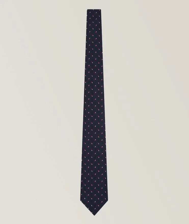 Neat Pattern Silk Tie