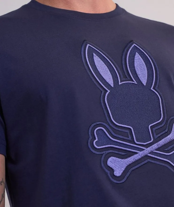 New Castle Embroidered Graphic T-Shirt