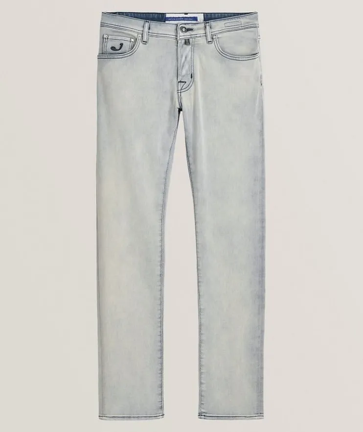 Nick Acid Wash Slim-Fit Jeans