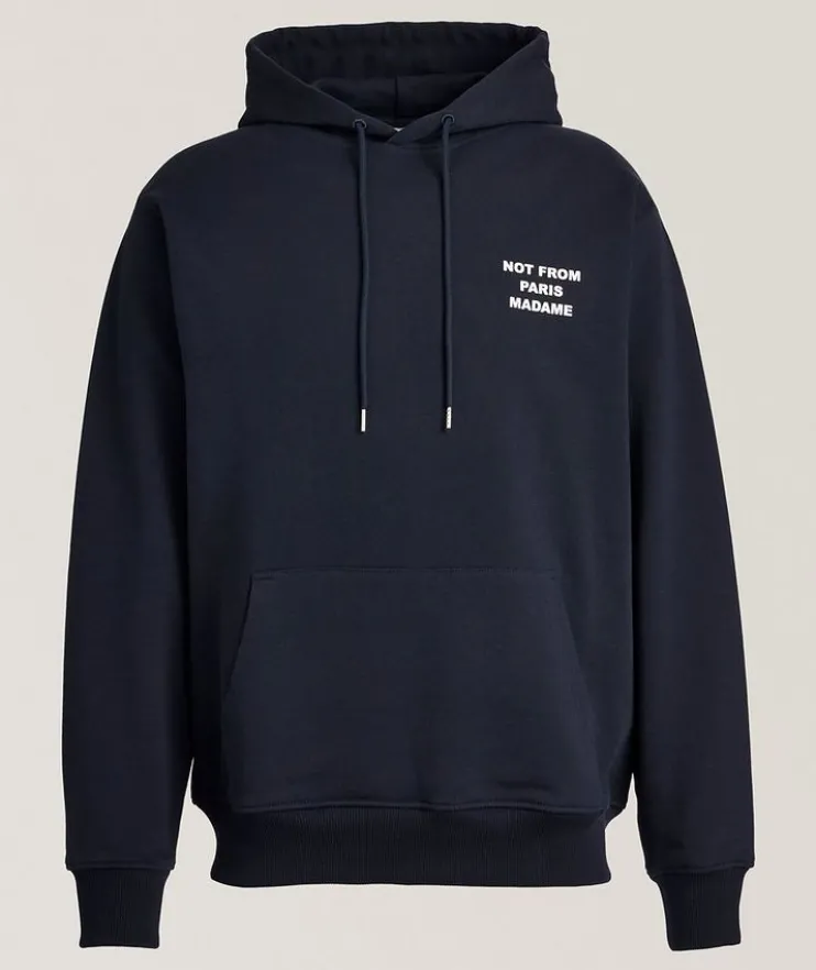 Not From Paris Madame Cotton Hooded Sweater