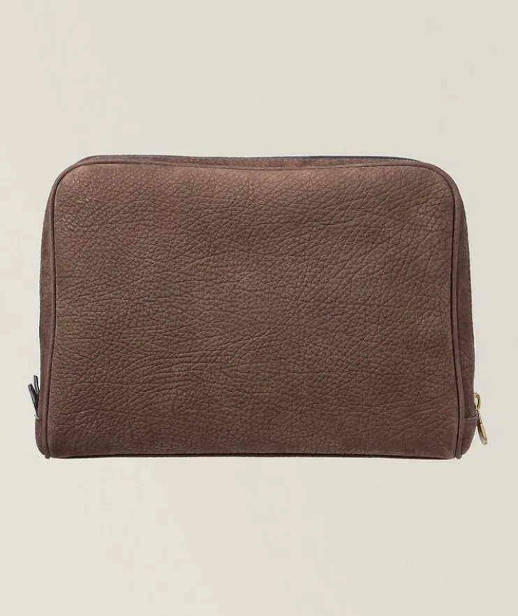 Nubuck Leather Beauty Case