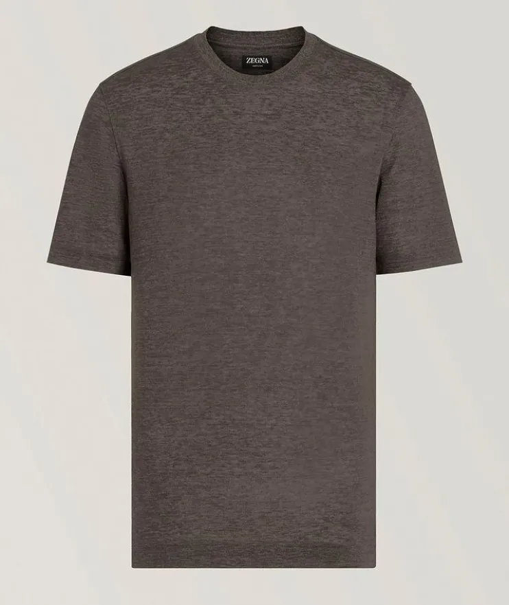 Oasi Lino Crewneck T-Shirt